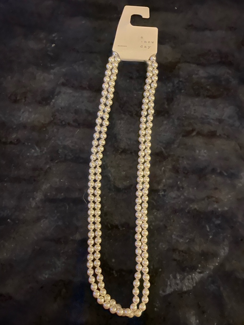 A new day Ivory Faux Pearl Double Strand Necklace - Picture 8 of 8
